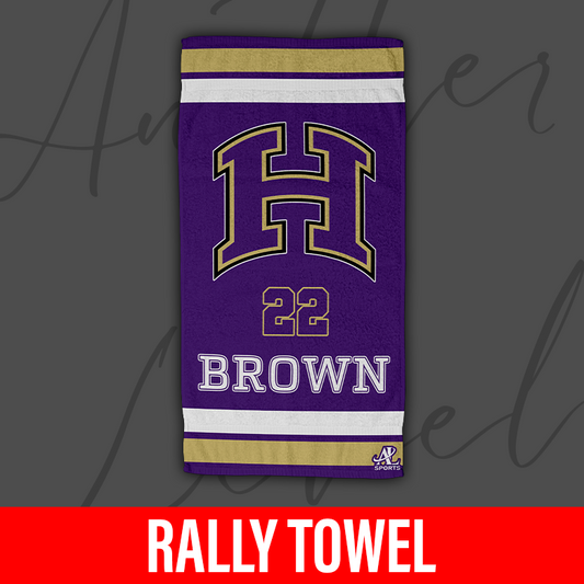 Personalized Rally Towel – Hahnville High School