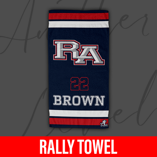 Personalized Rally Towel – Riverside Academy