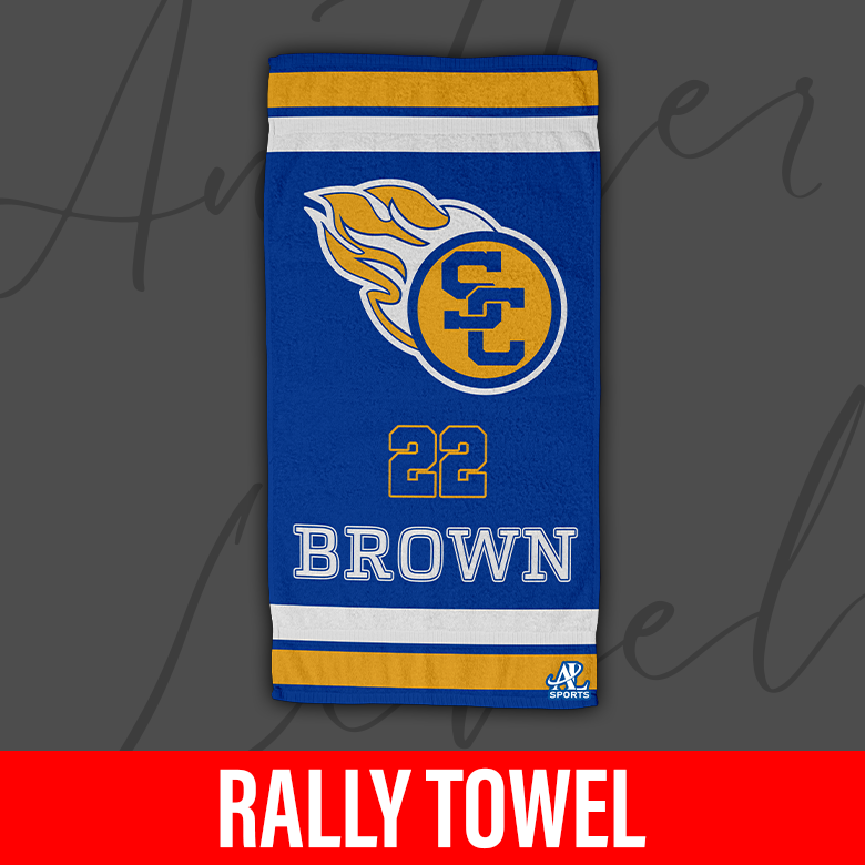 Personalized Rally Towel – St. Charles Catholic High School