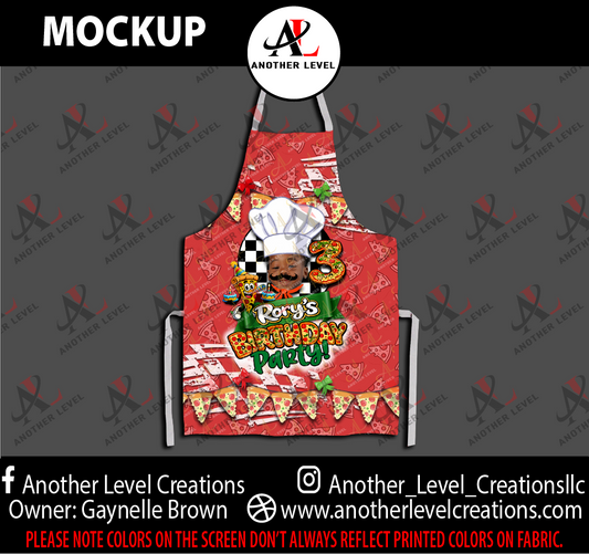 Rory - Pizza Bday Apron  (Order Deadline Friday, February 20th)