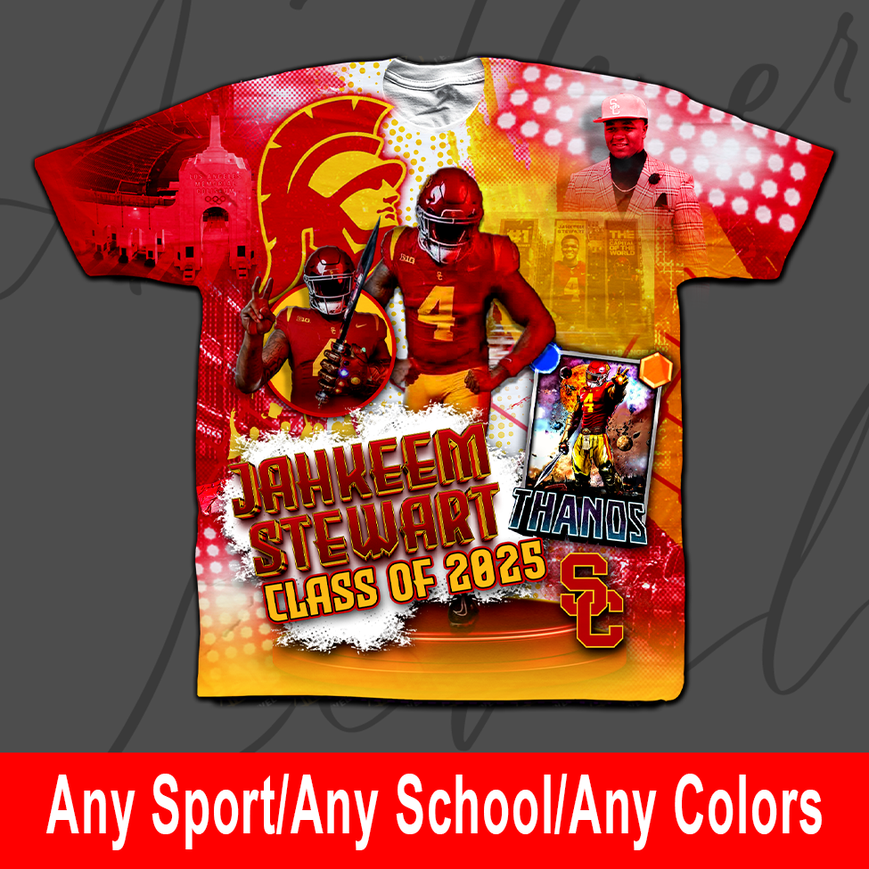 Custom Sports Design 1 – Any Sport, Any School, Any Colors