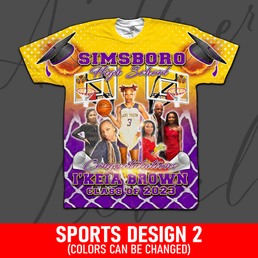 Graduation Shirt - SPORTS DESIGN 2