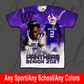 Custom Sports Design 2 – Any Sport, Any School, Any Colors