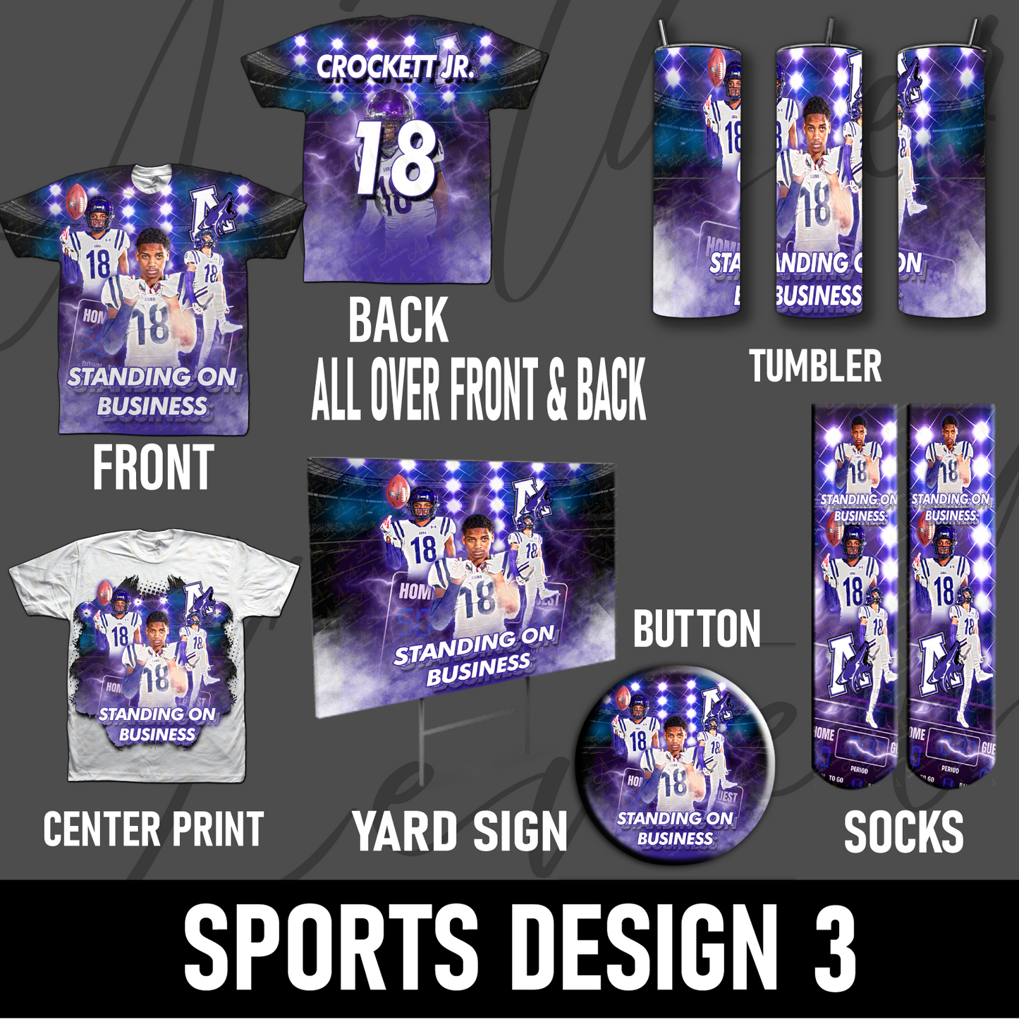 Sports Design 3 - Choose Any Item