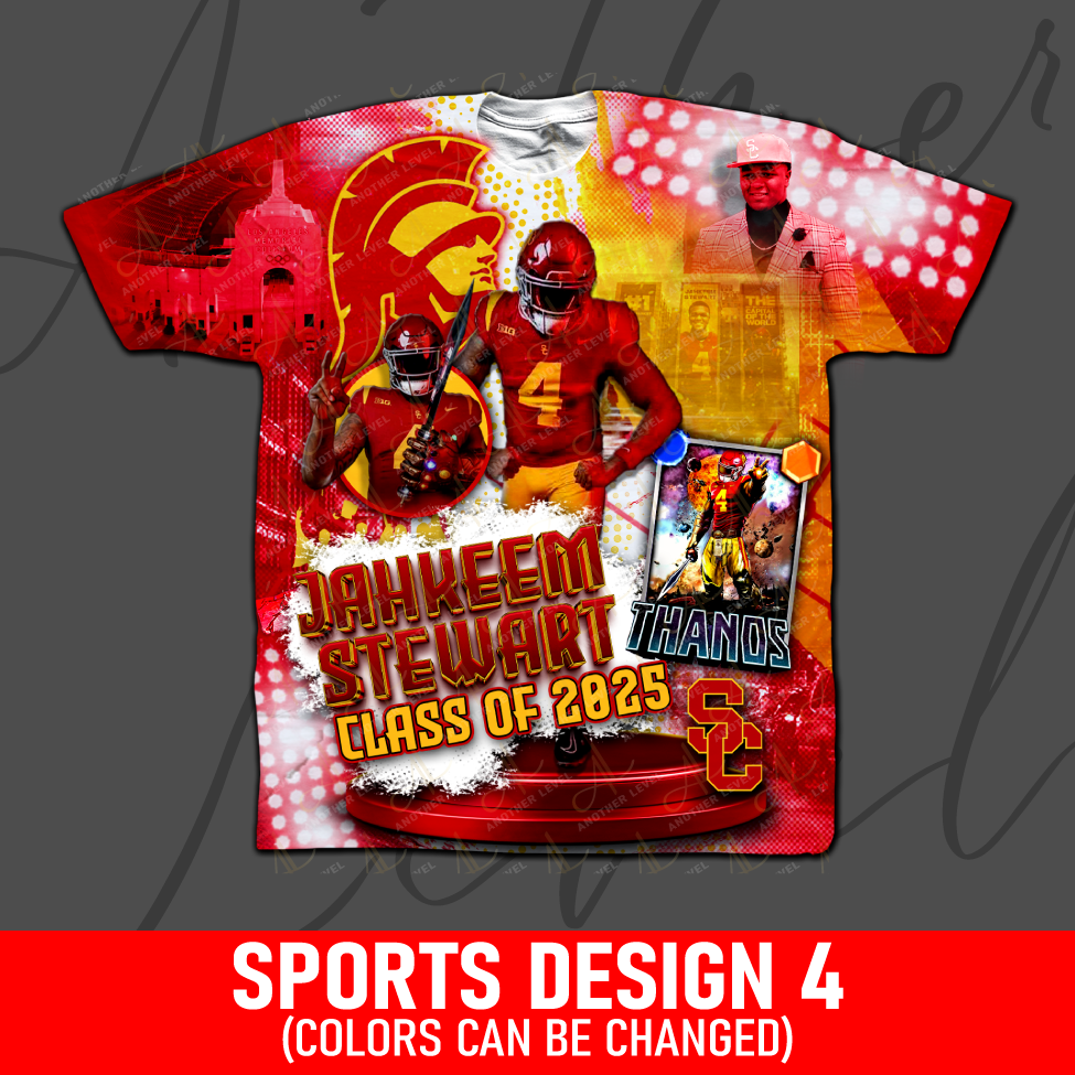 Graduation Shirt - SPORTS DESIGN 4