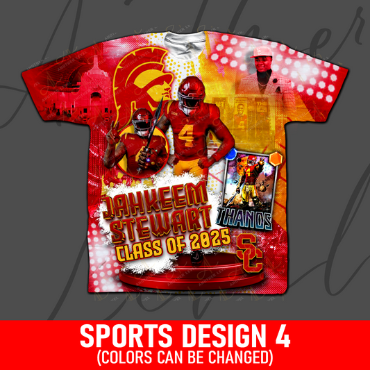 Graduation Shirt - SPORTS DESIGN 4