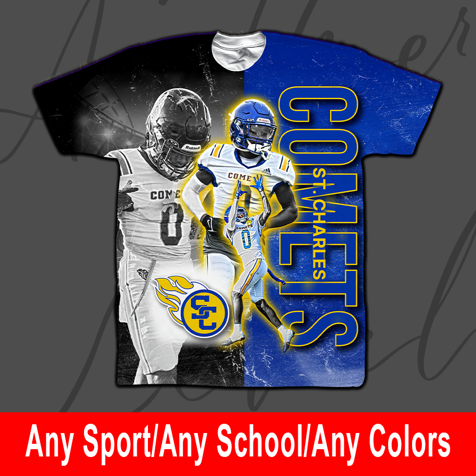 Custom Sports Design 5 – Any Sport, Any School, Any Colors