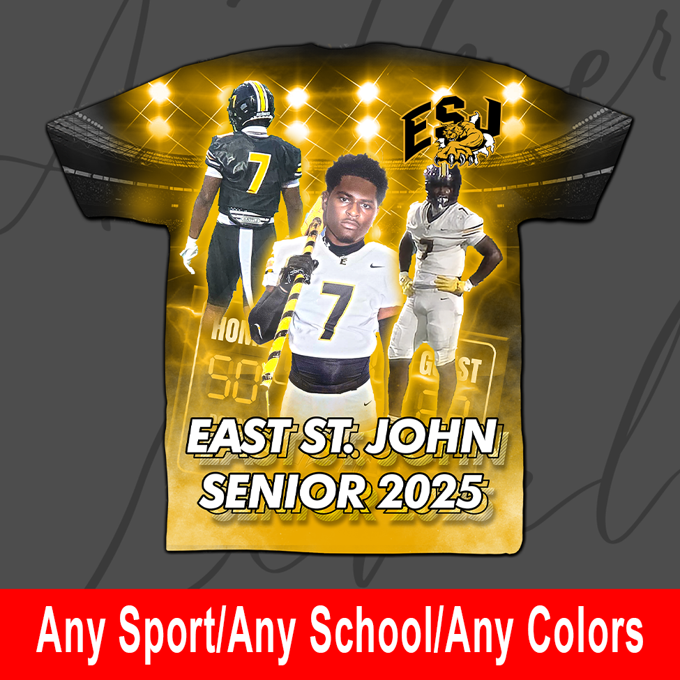 Custom Sports Design 6 – Any Sport, Any School, Any Colors