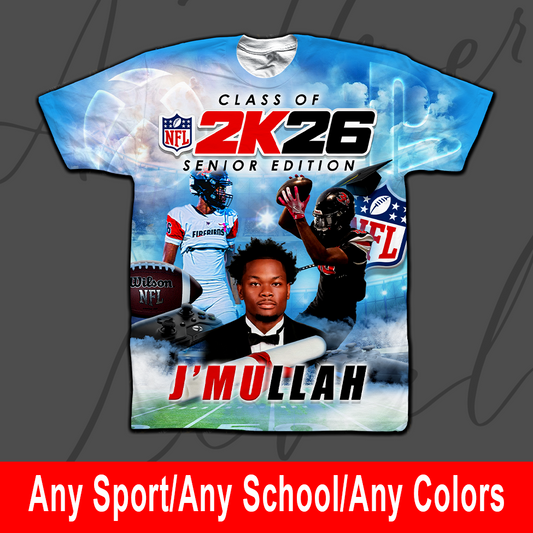 Custom Sports Design 7 – Any Sport, Any School, Any Colors