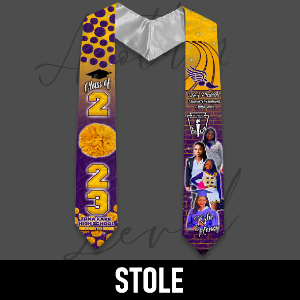 Graduation Stole - Cheer