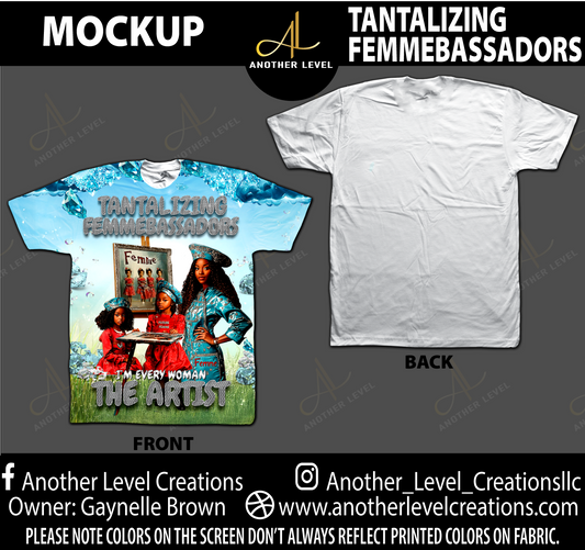 Tantalizing Femmebassadors - All Over Front Print Shirt