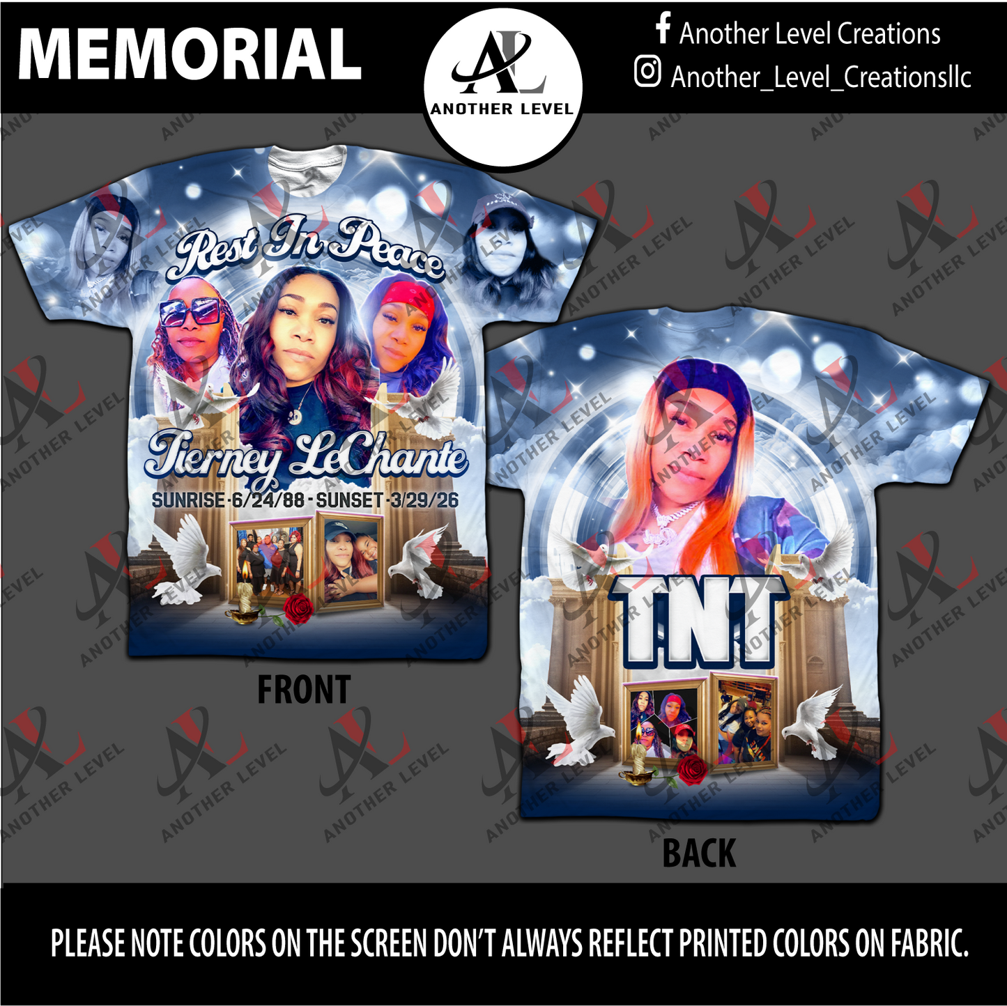All Over Front & Back Print Shirt - Tierney