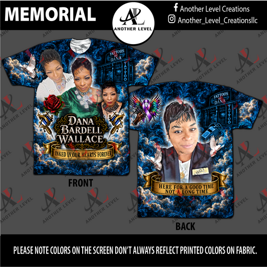 All Over Front & Back Print Shirt - Dana