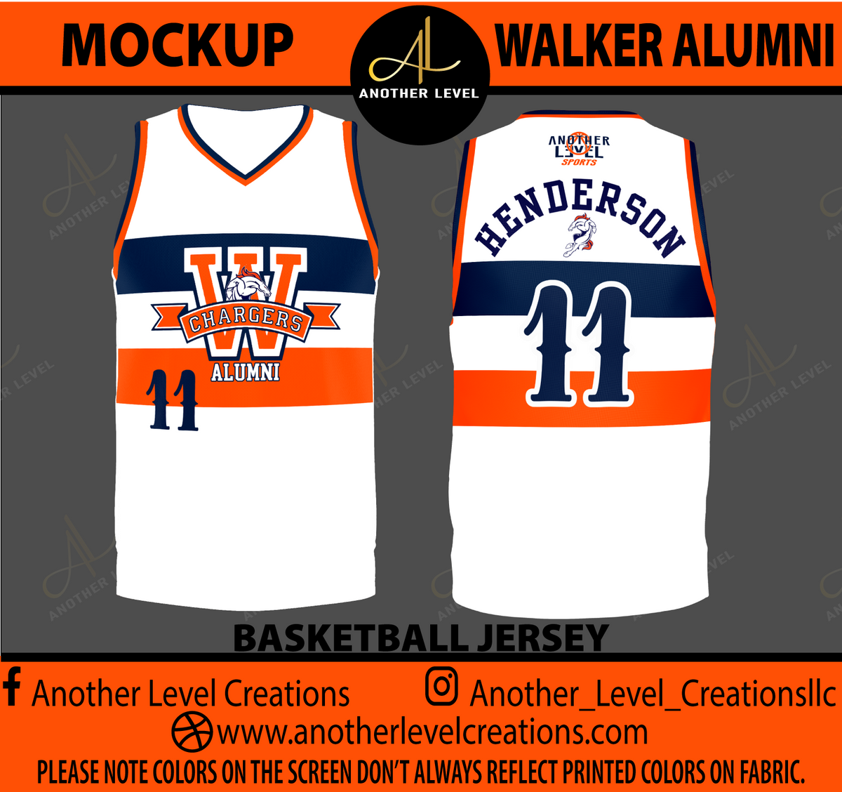 Walker Alumni (Order Deadline: Wednesday, September 16, 2026, at 4pm)