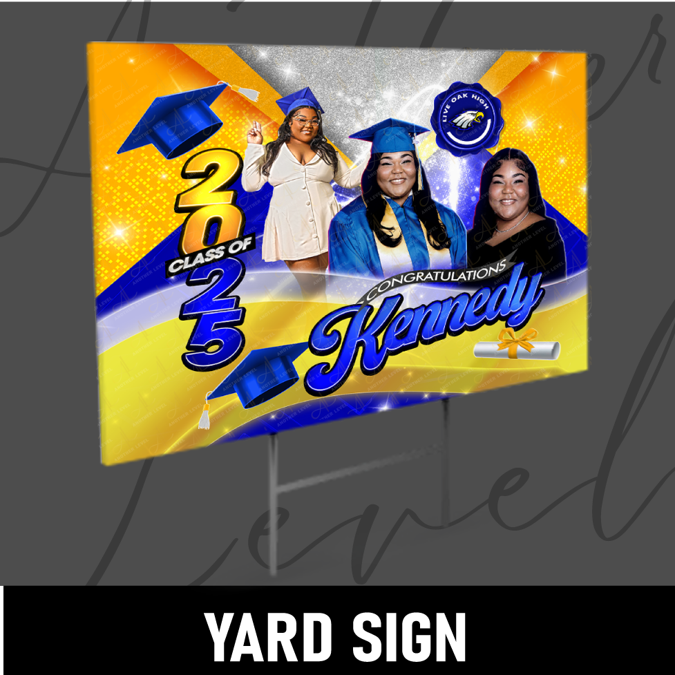 Graduation Yard Sign