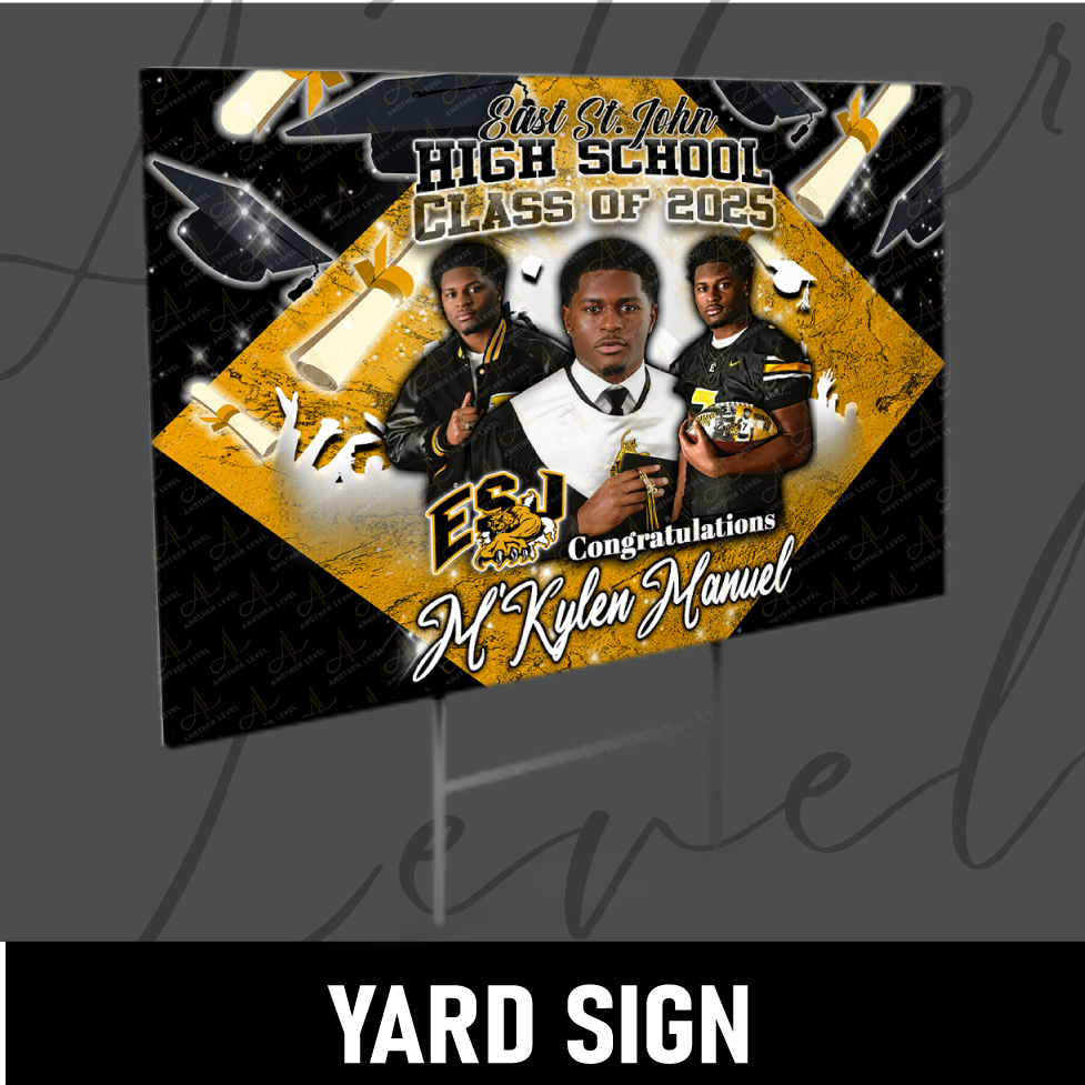 Graduation Yard Sign