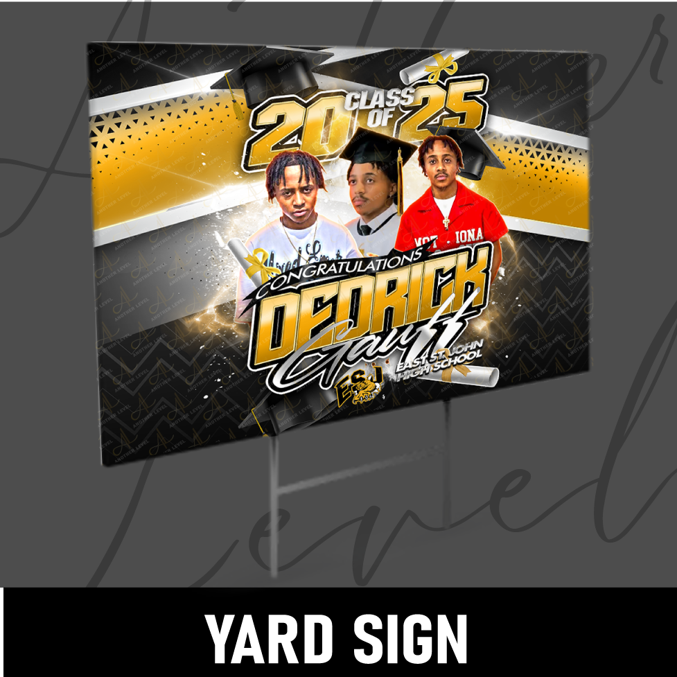 Graduation Yard Sign