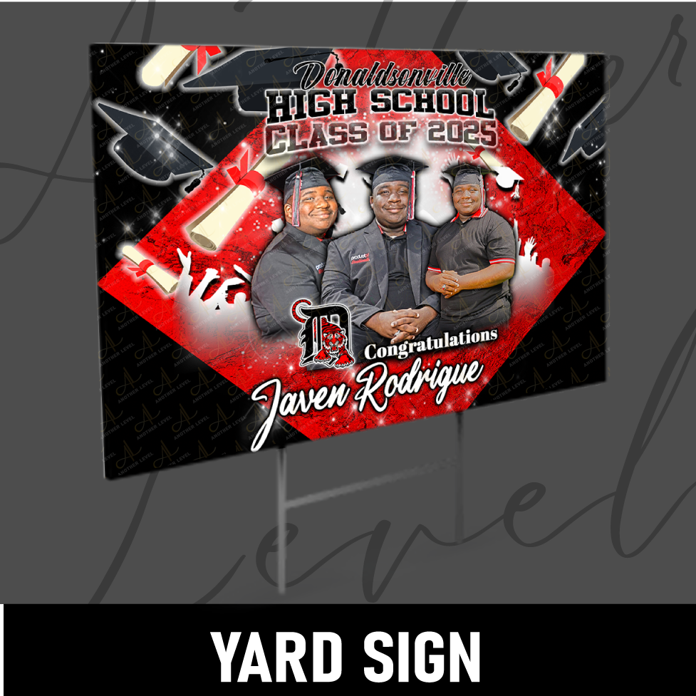 Graduation Yard Sign