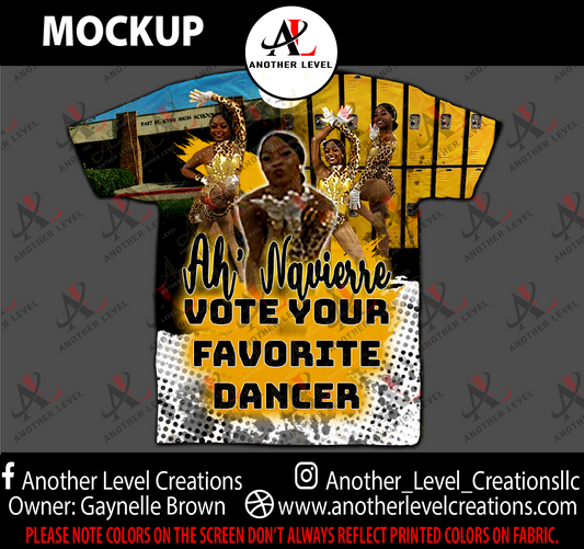 All Over Front Print Shirt - Ah'Navierre