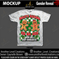 Gingerbread - Gender Reveal Center Print Shirt - Order deadline Sunday, December 15th