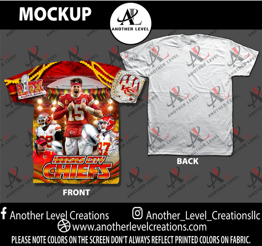 Superbowl -  All Over Print Front - Chiefs