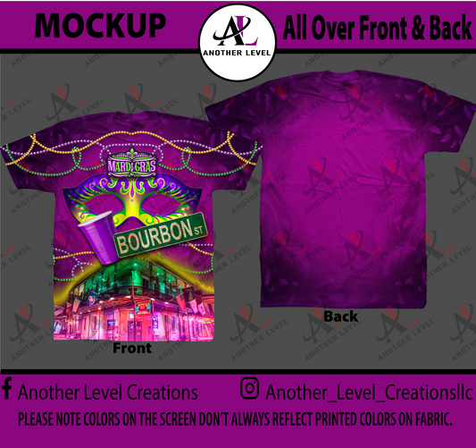 Mardi Gras Full Sub Shirt - 1