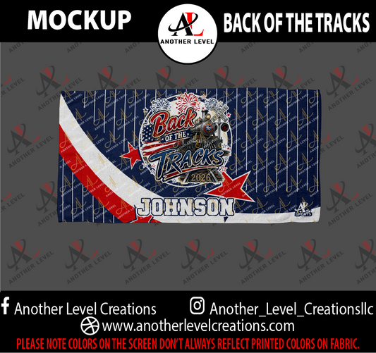 Towel - Back of The Tracks (Order deadline Monday, June 22nd)