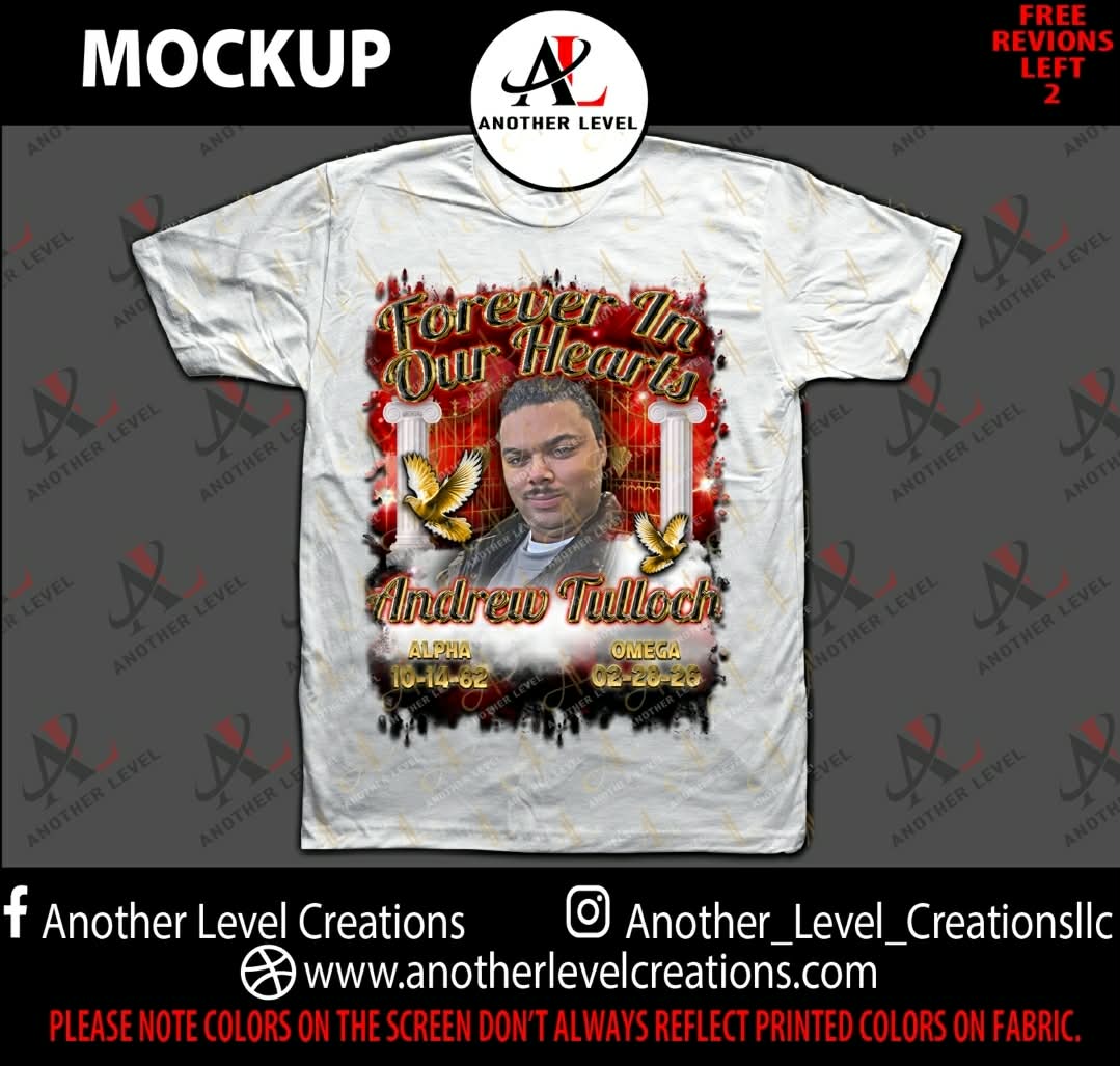 Center Print Shirt - Andrew