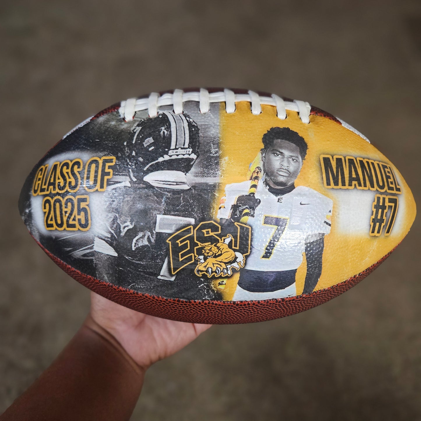 Custom Photo Football