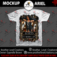 Center Print Shirt - Ariel