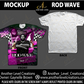 Rod Wave Last Lap Tour  - All Over Front Print Shirt
