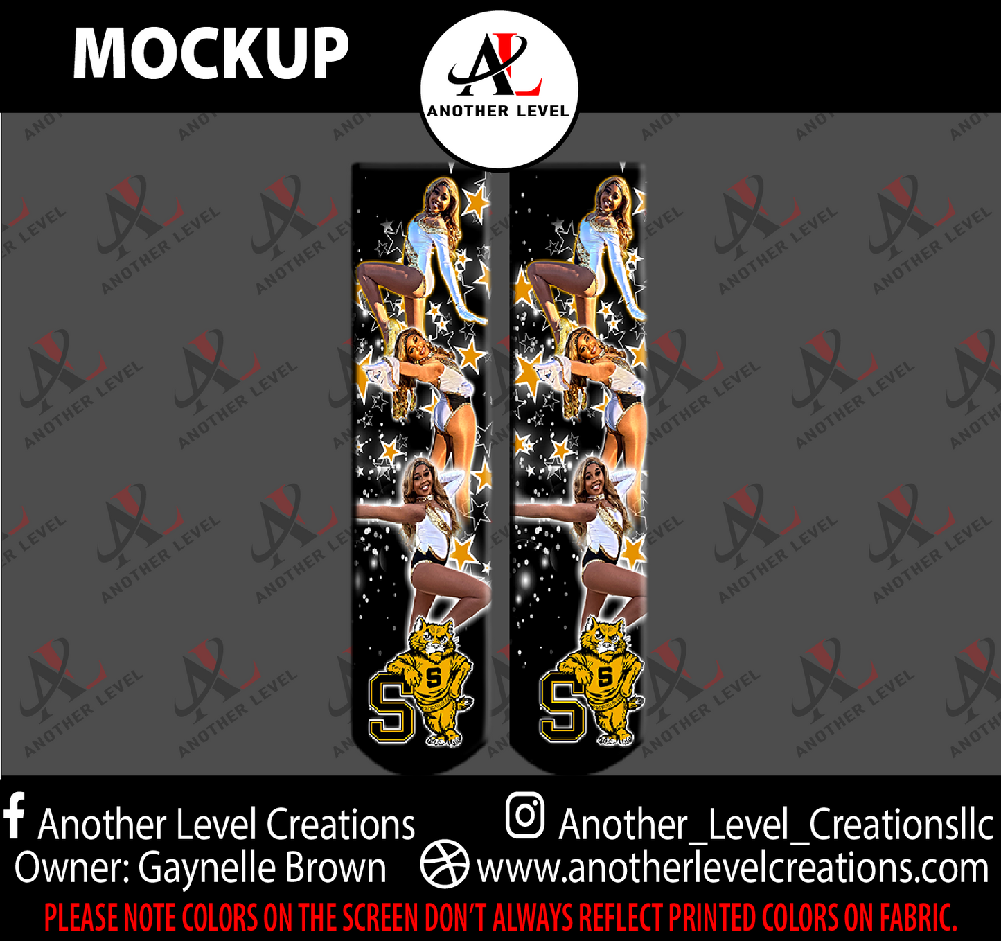 Socks - Senior Night (All sports; multiple designs available)