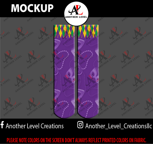 Socks - Mardi Gras Krewe1