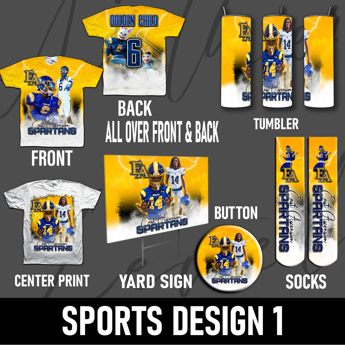 Sports Design 1 - Choose Any Item